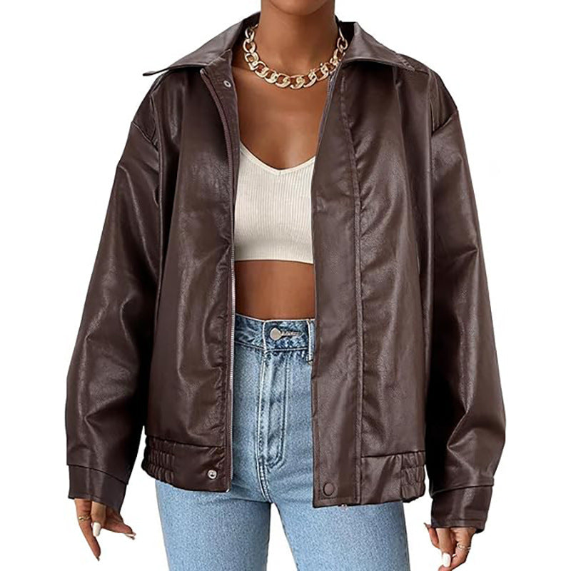 Loose Trendy Design Sense Coat Top