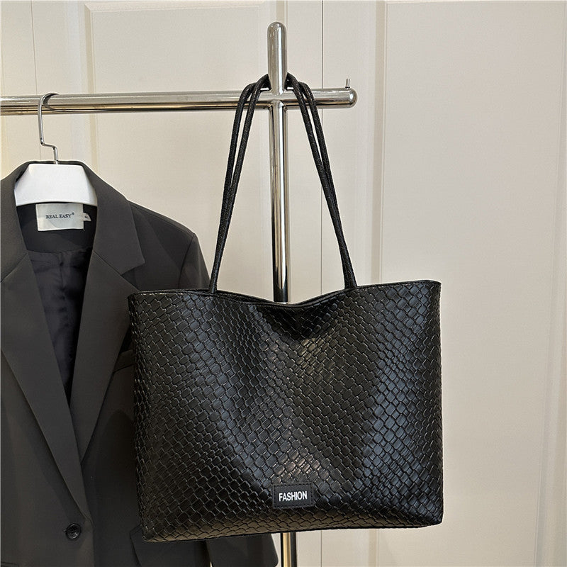 Casual Simple Large Capacity Shoulder Bag Women