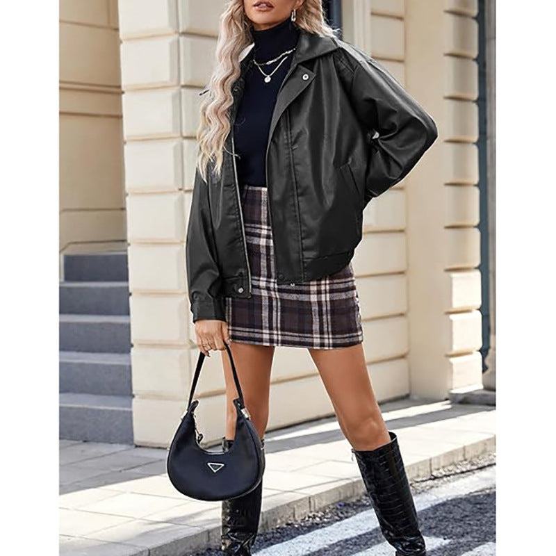 Loose Trendy Design Sense Coat Top