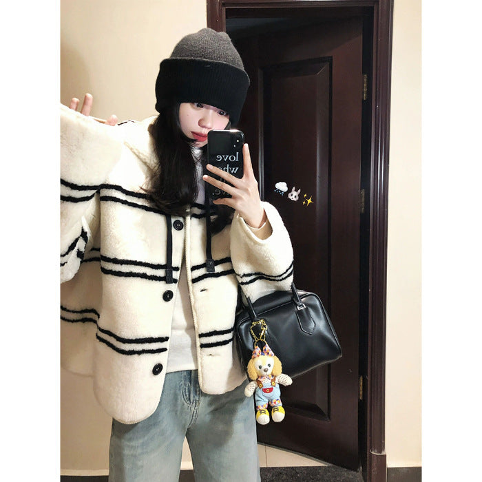 Temperament Long Sleeve Unique Design Chic Top