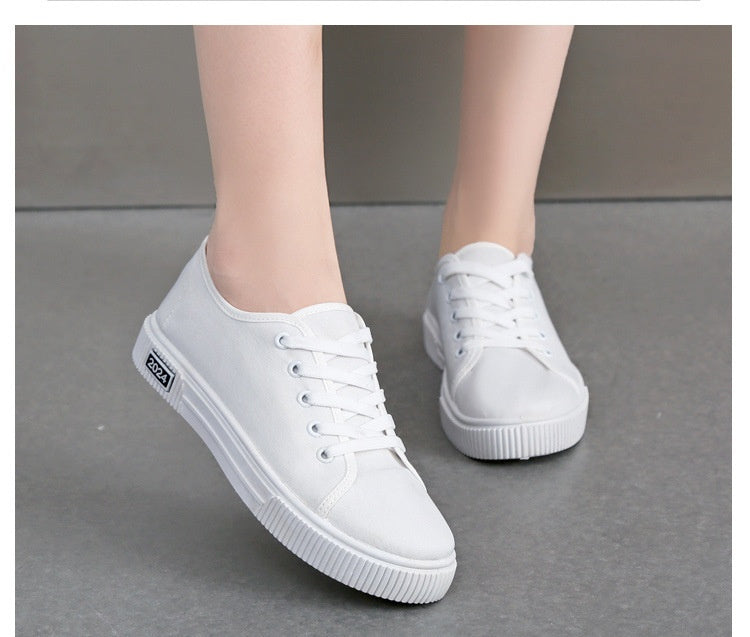 White Shoes Korean Style Soft Bottom Non-slip Breathable