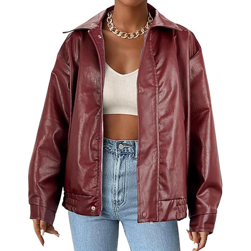 Loose Trendy Design Sense Coat Top