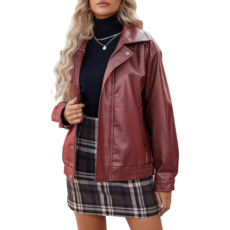 Loose Trendy Design Sense Coat Top