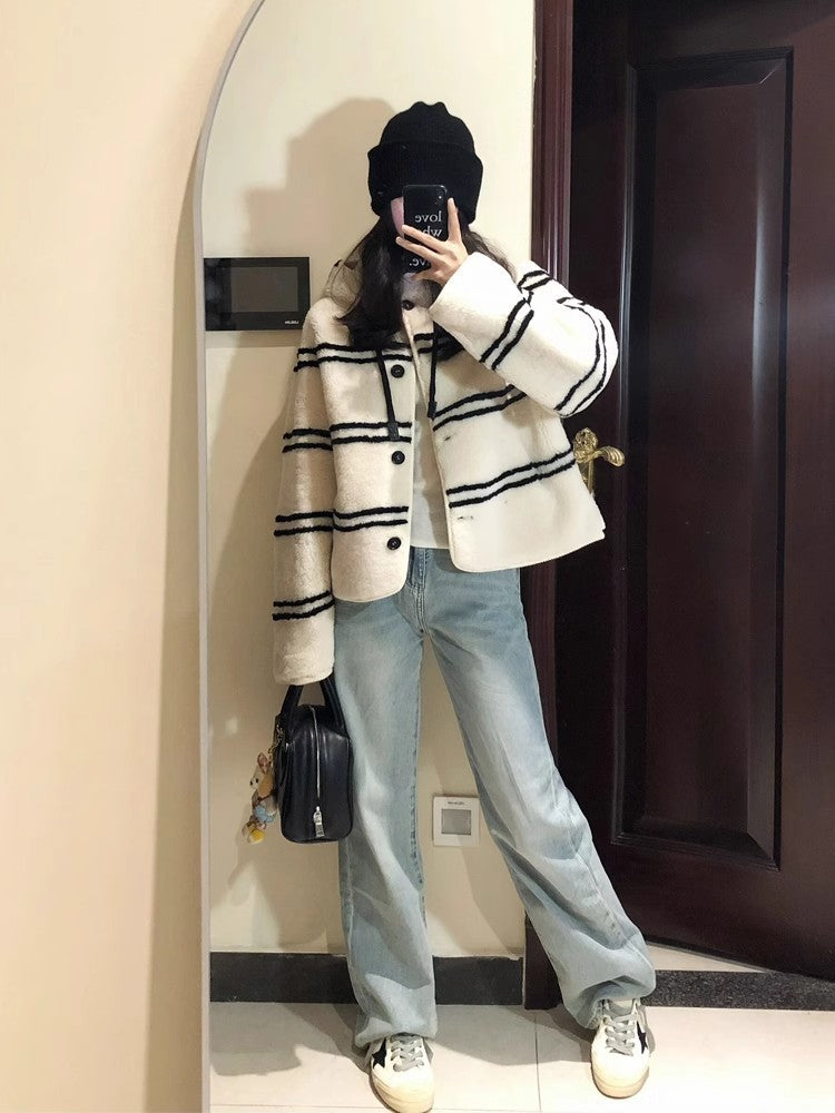 Temperament Long Sleeve Unique Design Chic Top