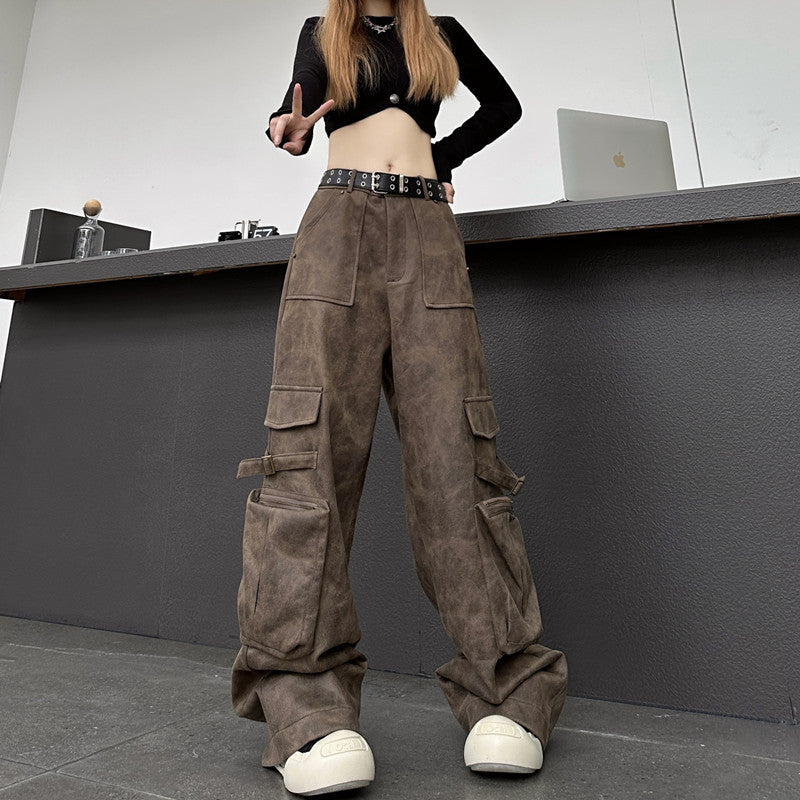 High Street Fashion Brand Casual Working Pants Women's Autumn And Winter New